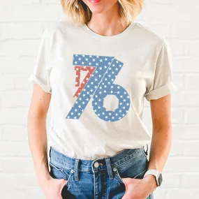 1776 Patriotic Graphic T-Shirt - WE300