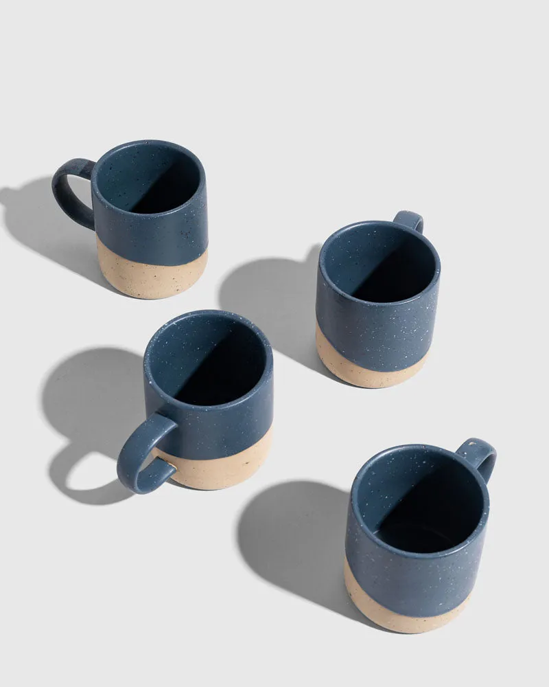 8 oz. Stoneware Mug - 4 Pack