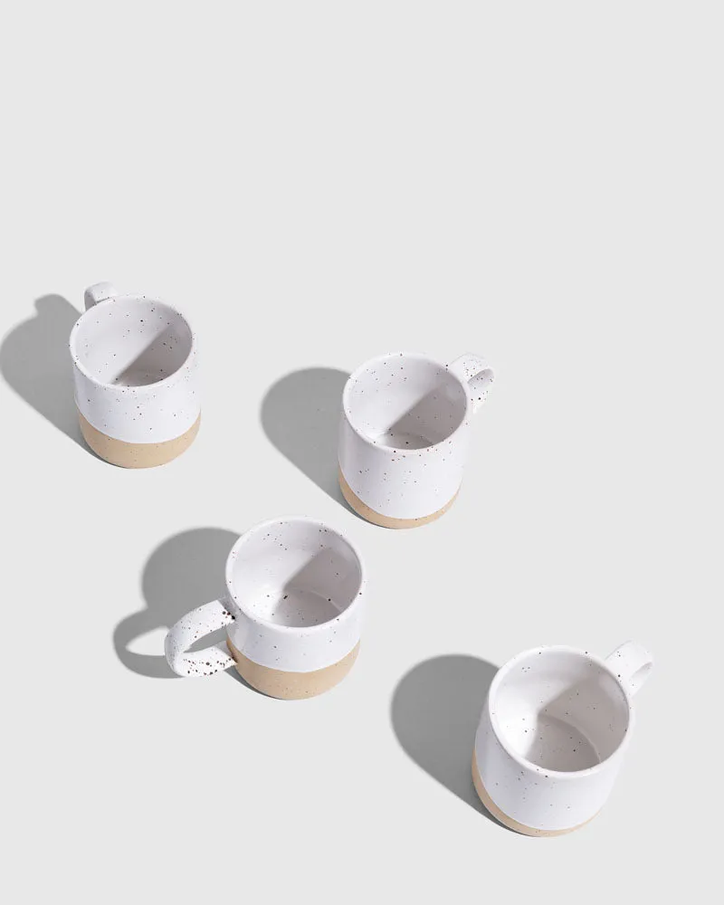 8 oz. Stoneware Mug - 4 Pack