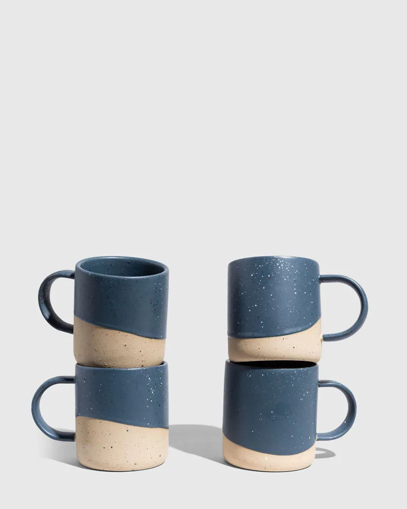 8 oz. Stoneware Mug - 4 Pack