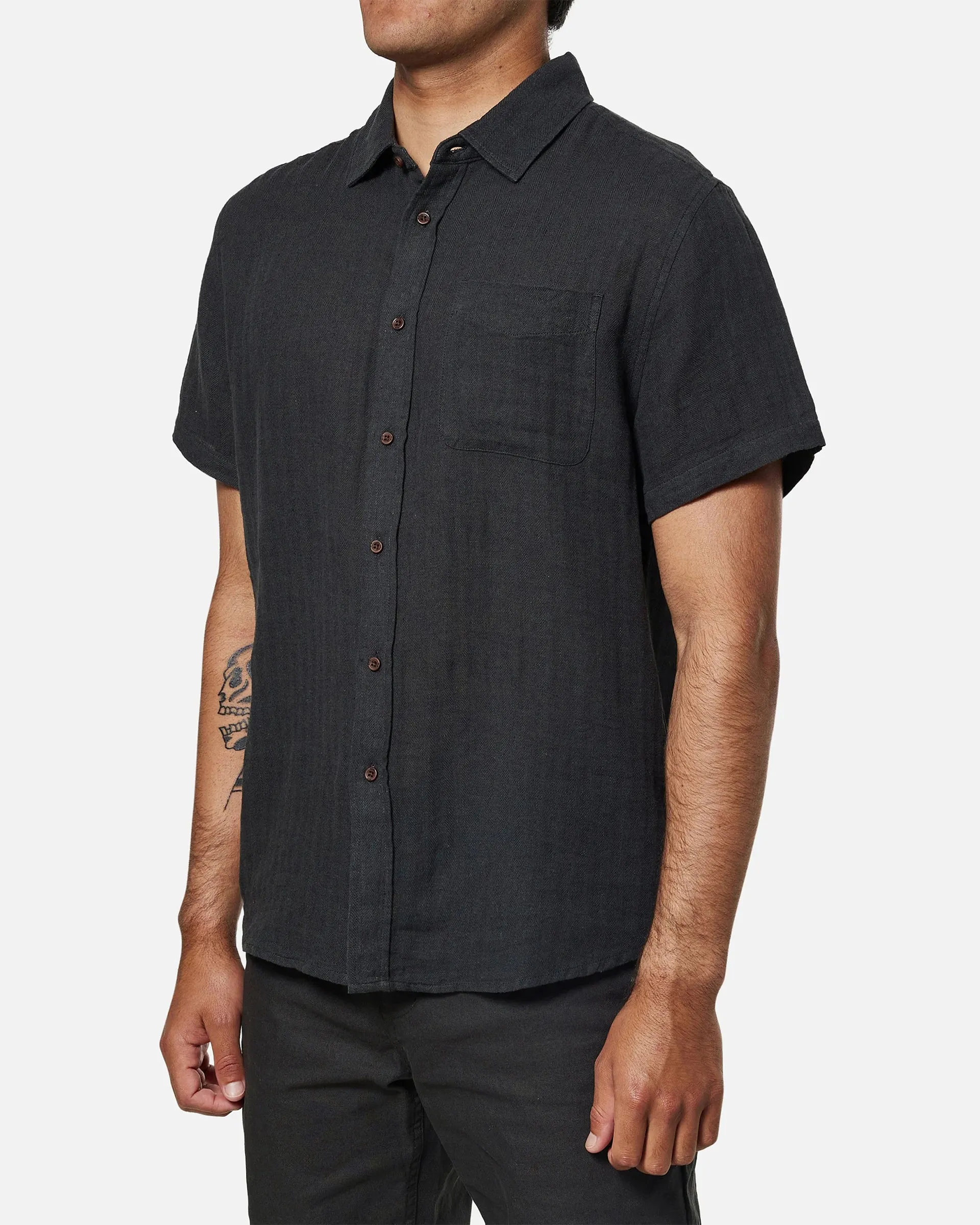 Alan Solid S/S Shirt