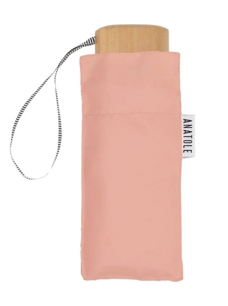 Anatole Pink Folding Micro Umbrella – MADELEINE