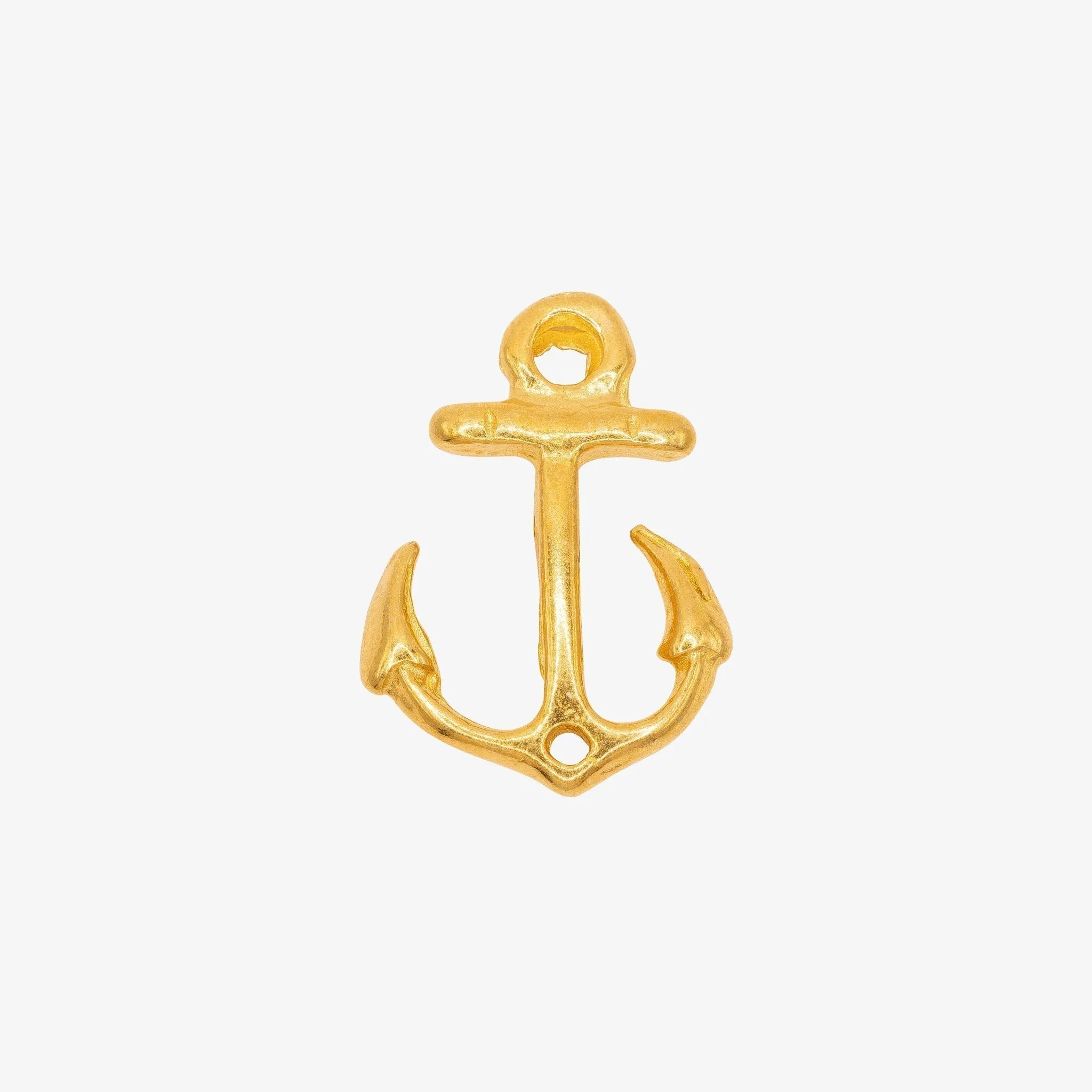 Anchor Charm 14K Wholesale Gold, Solid 14K Gold, G101