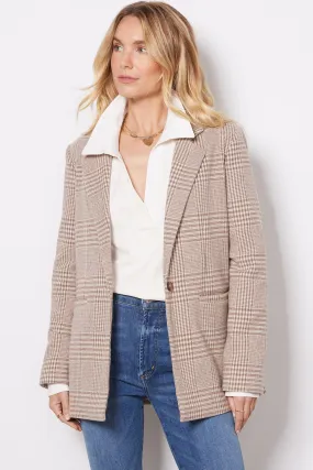 Anna Plaid Blazer