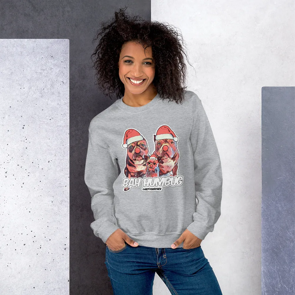 Apollo Grizzly Troy Bah Humbug Design Sweatshirt