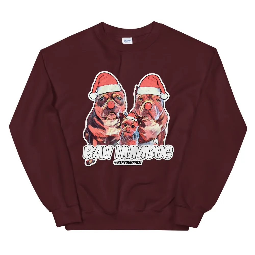 Apollo Grizzly Troy Bah Humbug Design Sweatshirt