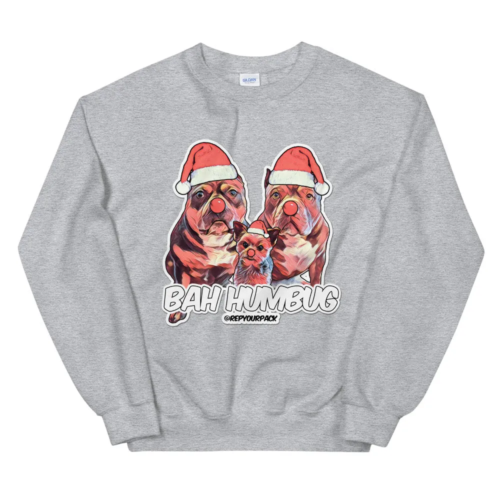 Apollo Grizzly Troy Bah Humbug Design Sweatshirt