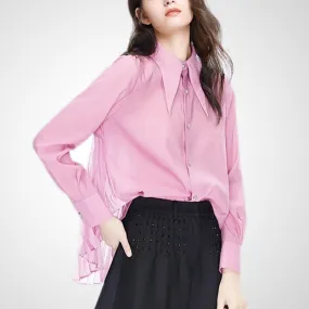 Ashore Boutique Lt Luxury Pink Spring Blouse 2023