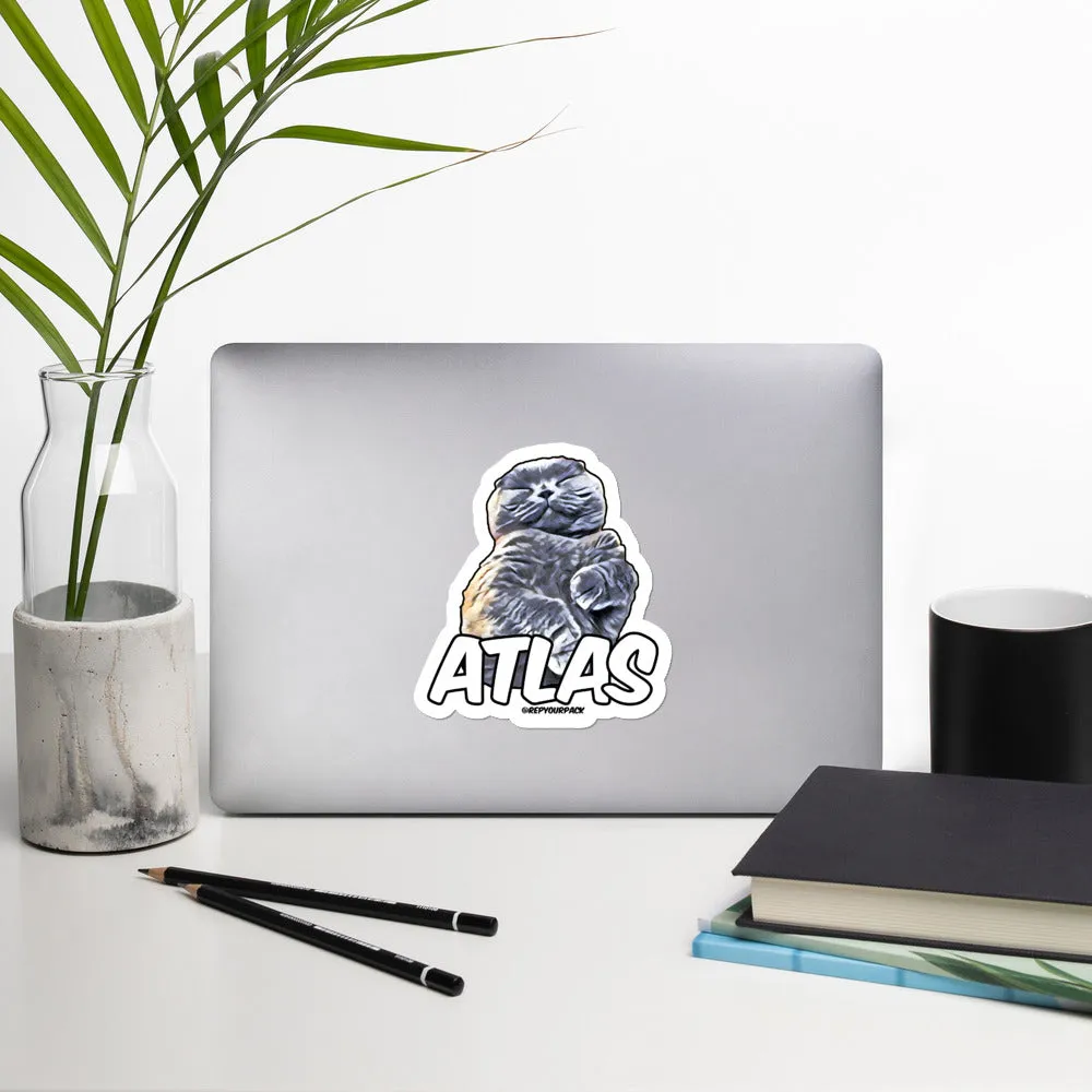 Atlas 2 Bubble-free stickers