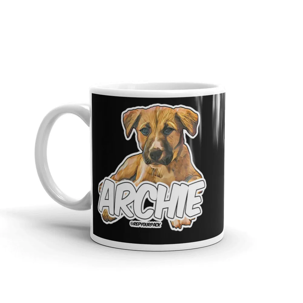 Baby & Big Archie Mug Blk BG