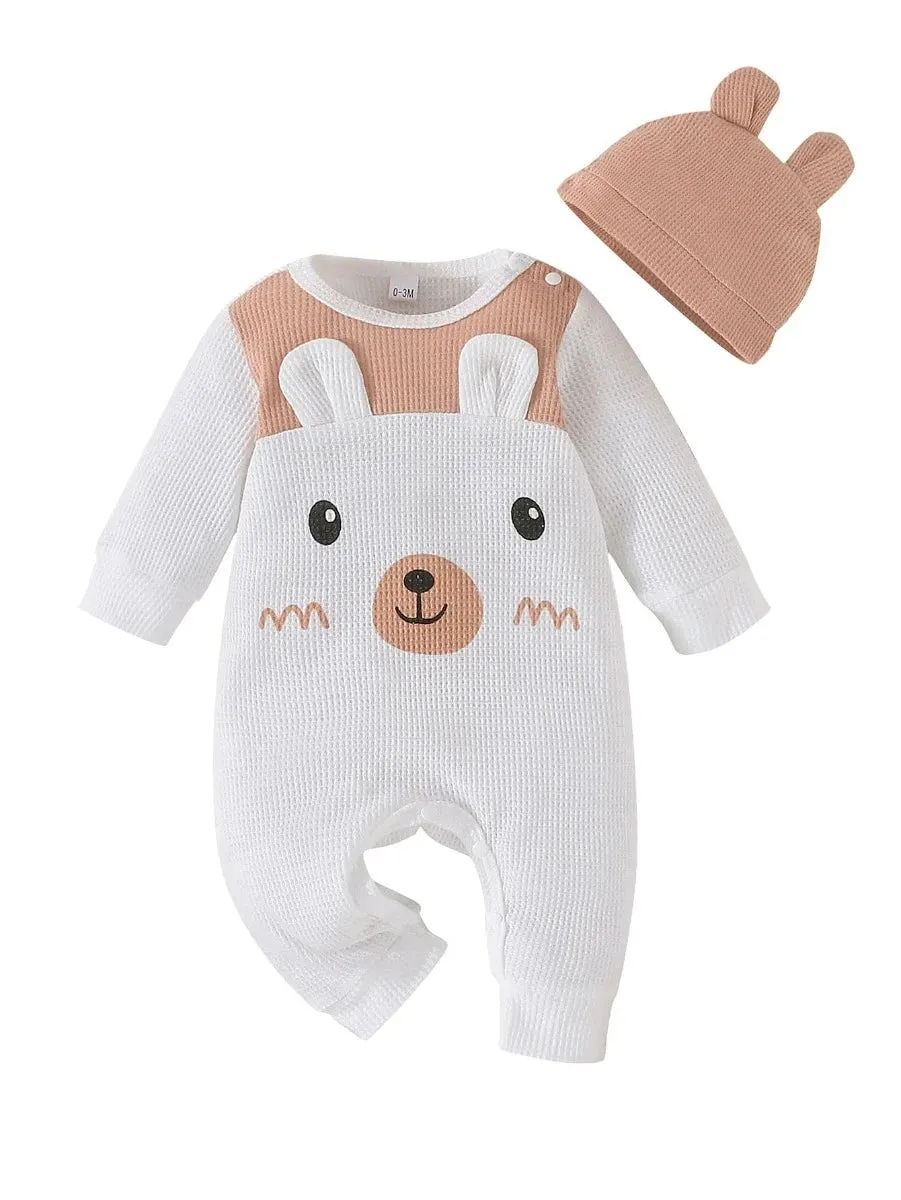 Baby Boy 0-18M Onesies Infant Animal Rompers