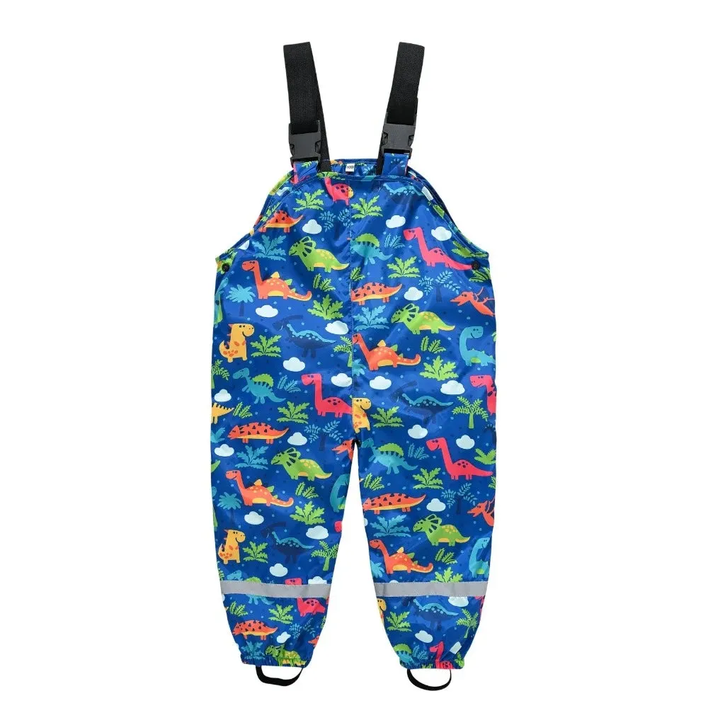 Baby Boys Dinosaur Jumpsuit Graphic Overalls