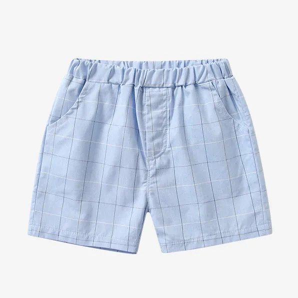 Baby Kid Boys Checked Shorts