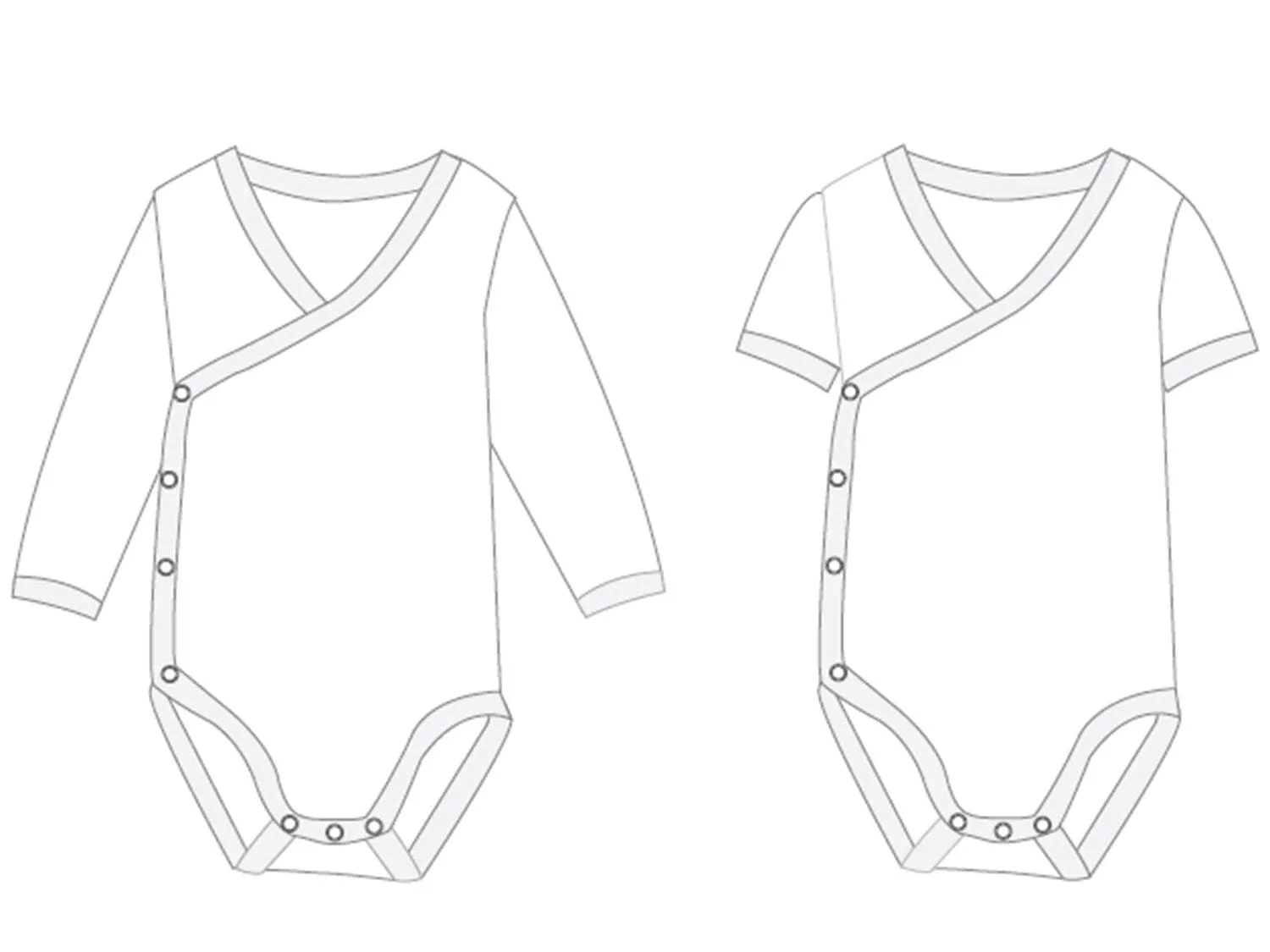 Baby Romper pdf Sewing Pattern CIELO