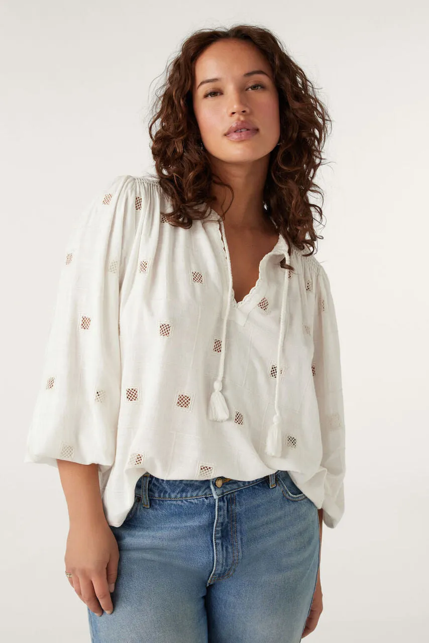 Bash Paris Ravel blouse in Ecru