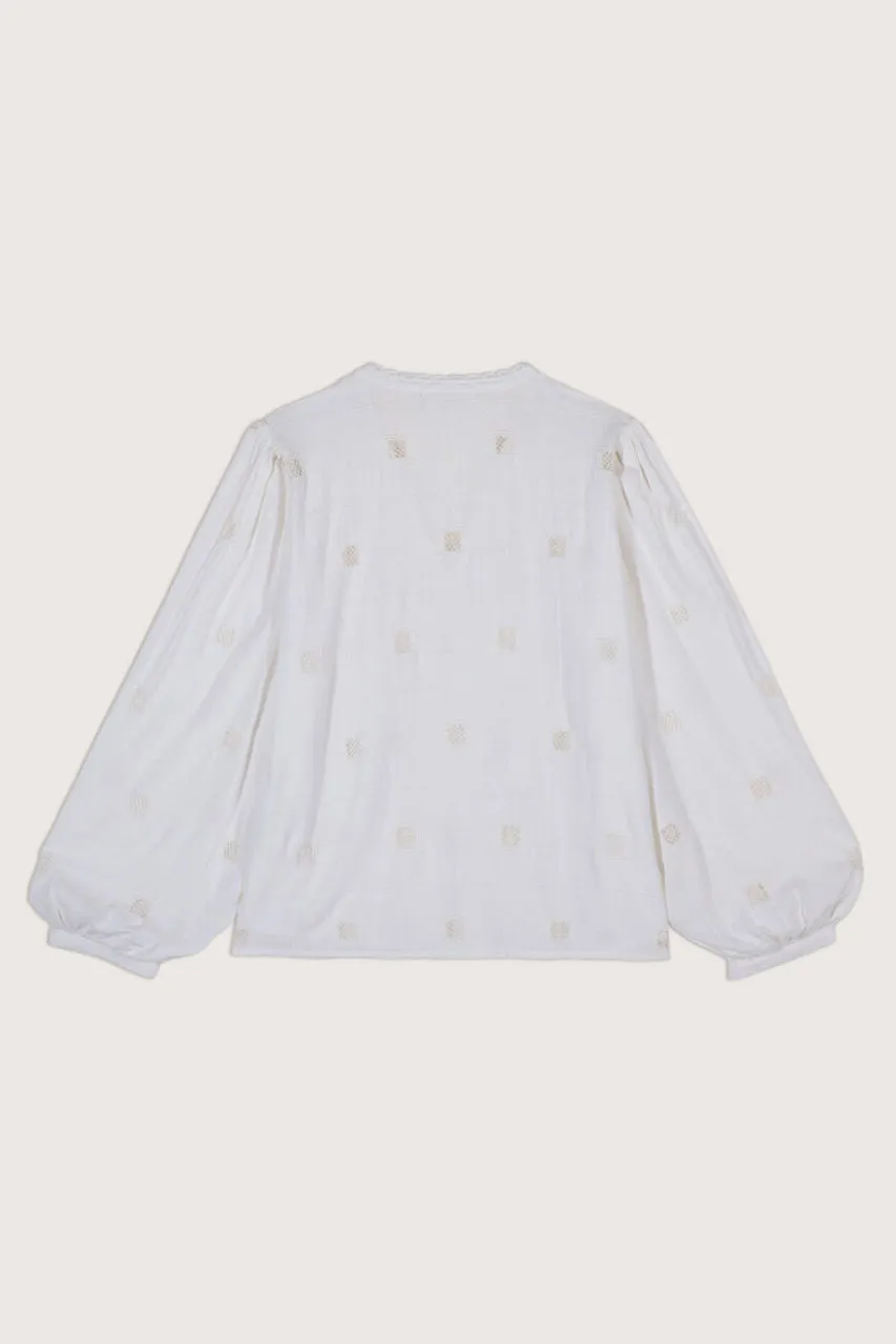 Bash Paris Ravel blouse in Ecru