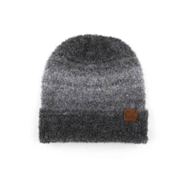 Beanie - Recycled Yarn - Black