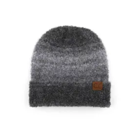 Beanie - Recycled Yarn - Black