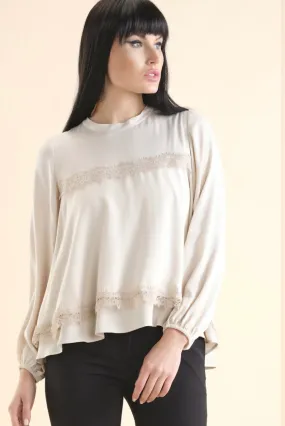 Beige Blouse