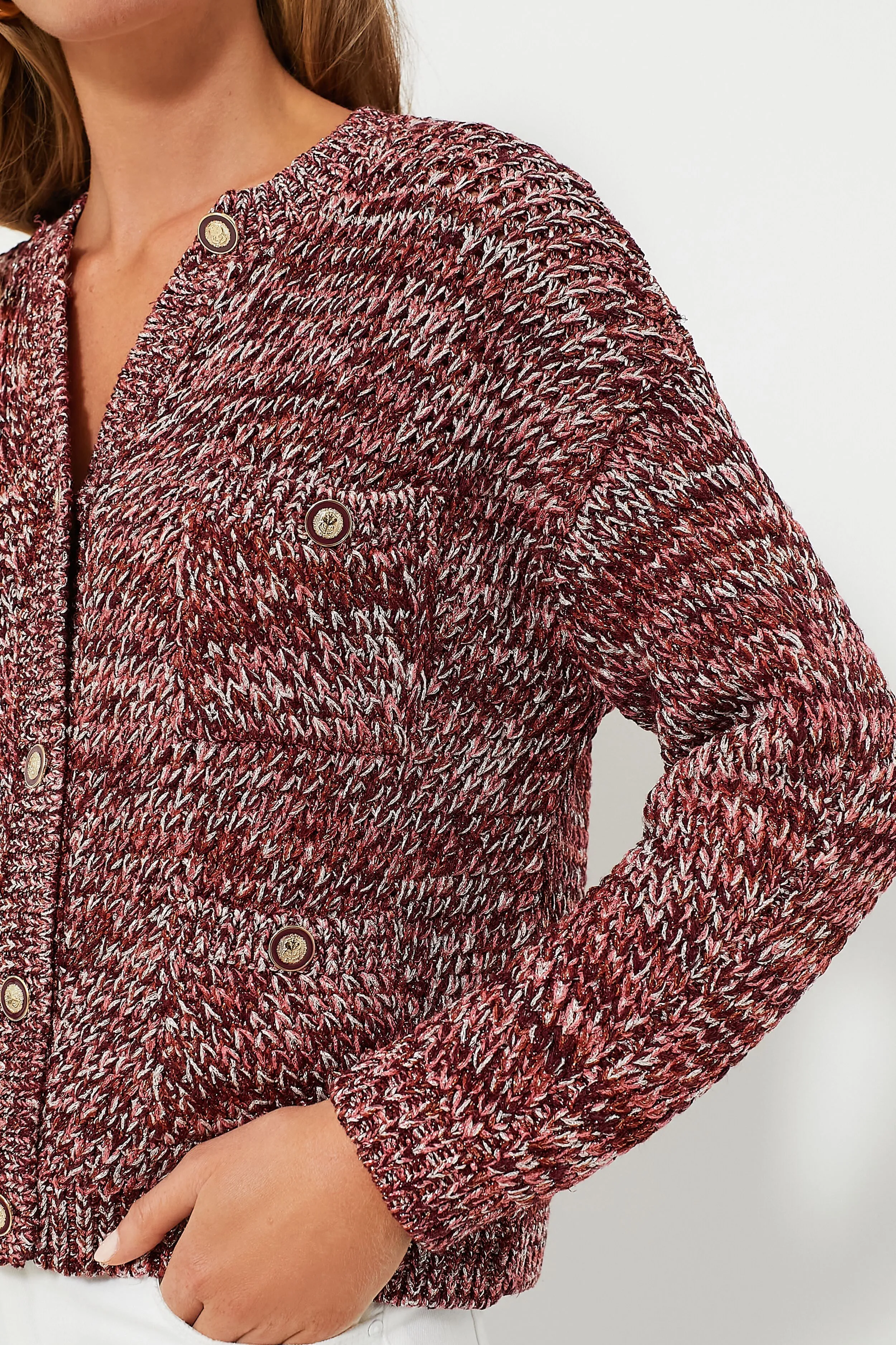 Bordeaux Bran Cardigan