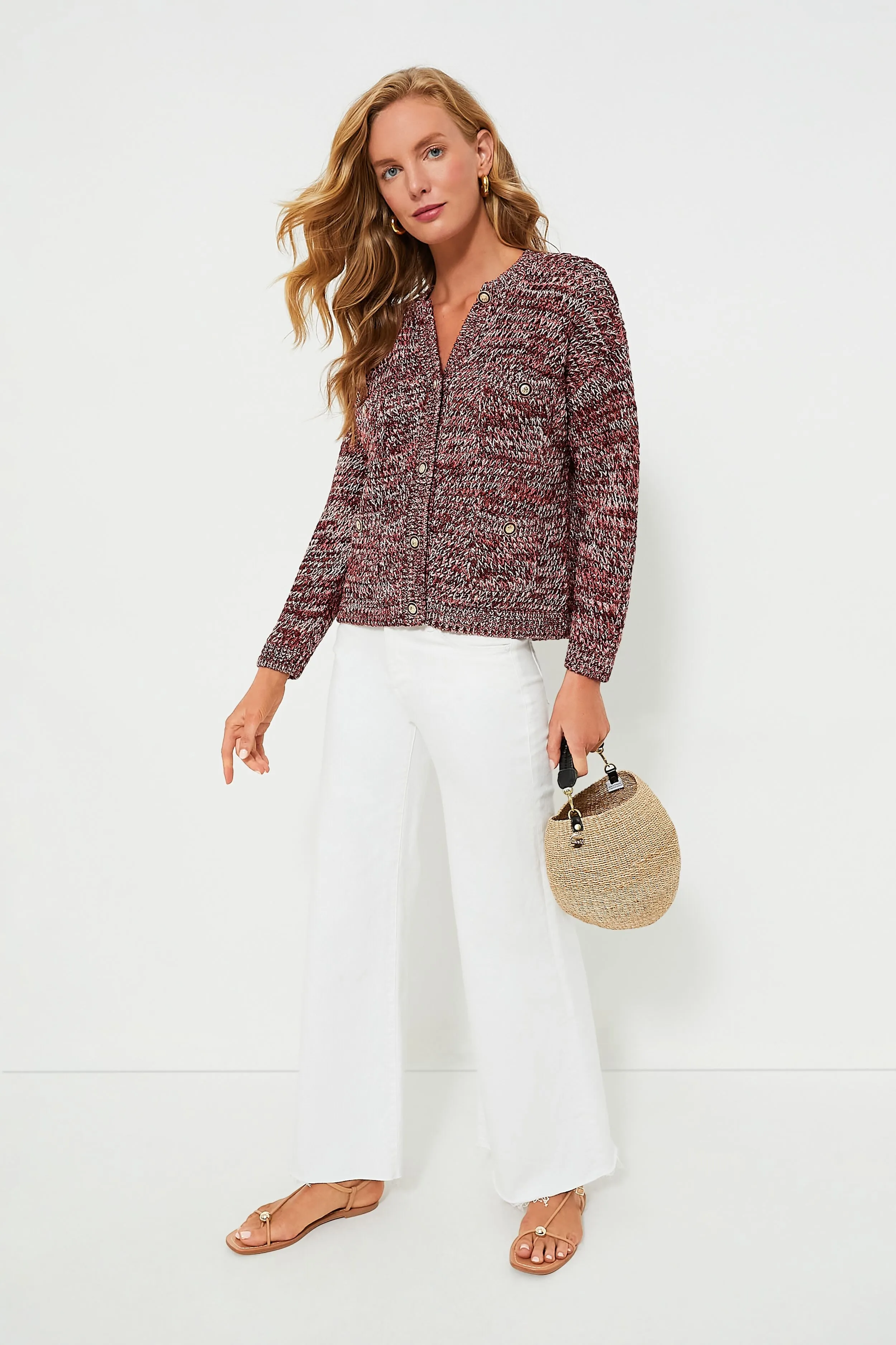 Bordeaux Bran Cardigan