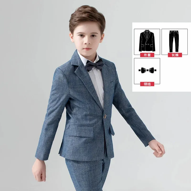 Boy Teen Wedding Party 3pc Formal Gentleman Set