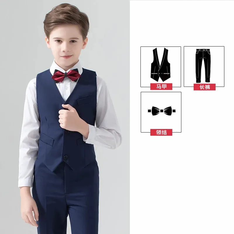 Boy Teen Wedding Party 3pc Formal Gentleman Set