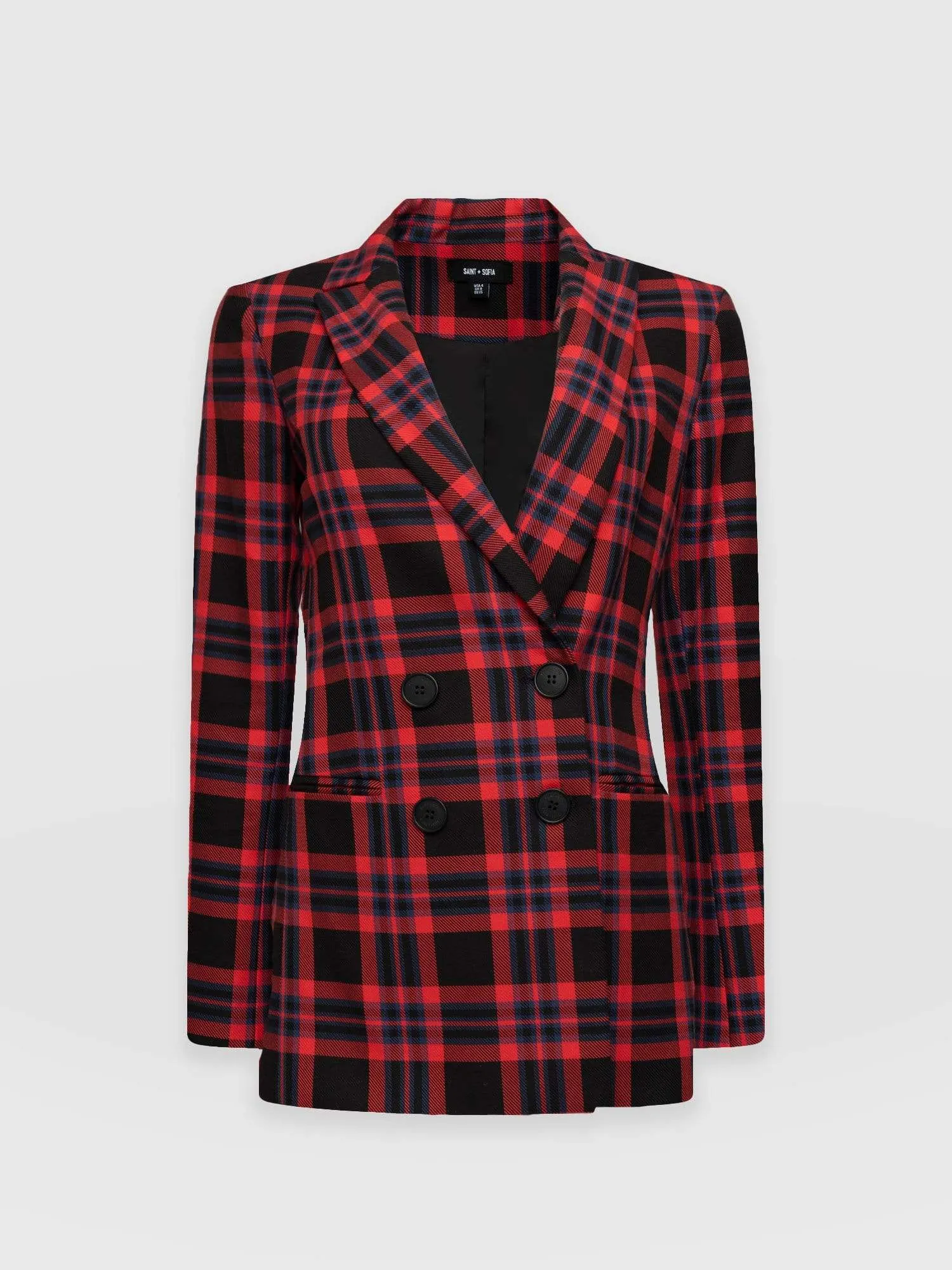 Cambridge Blazer - Red Check