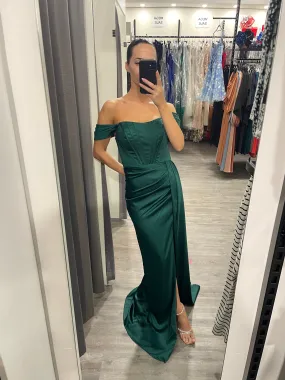 Carmi Gown by Tania Olsen - Emerald