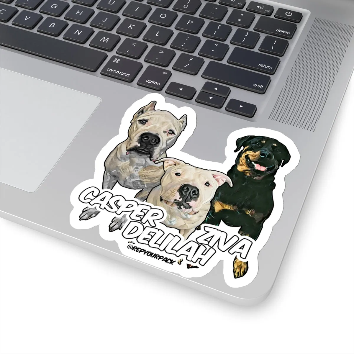 Casper Ziva Delilah Stickers