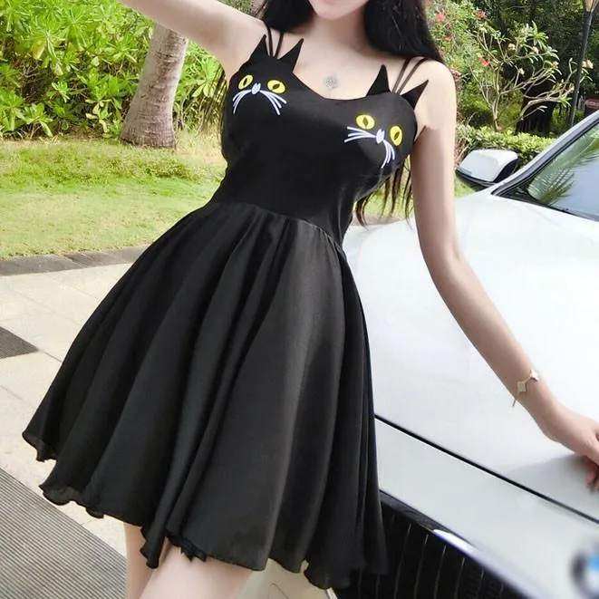 Cat Chest Dress SD02485