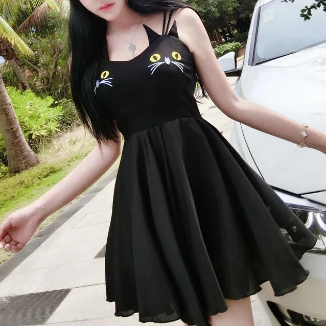 Cat Chest Dress SD02485