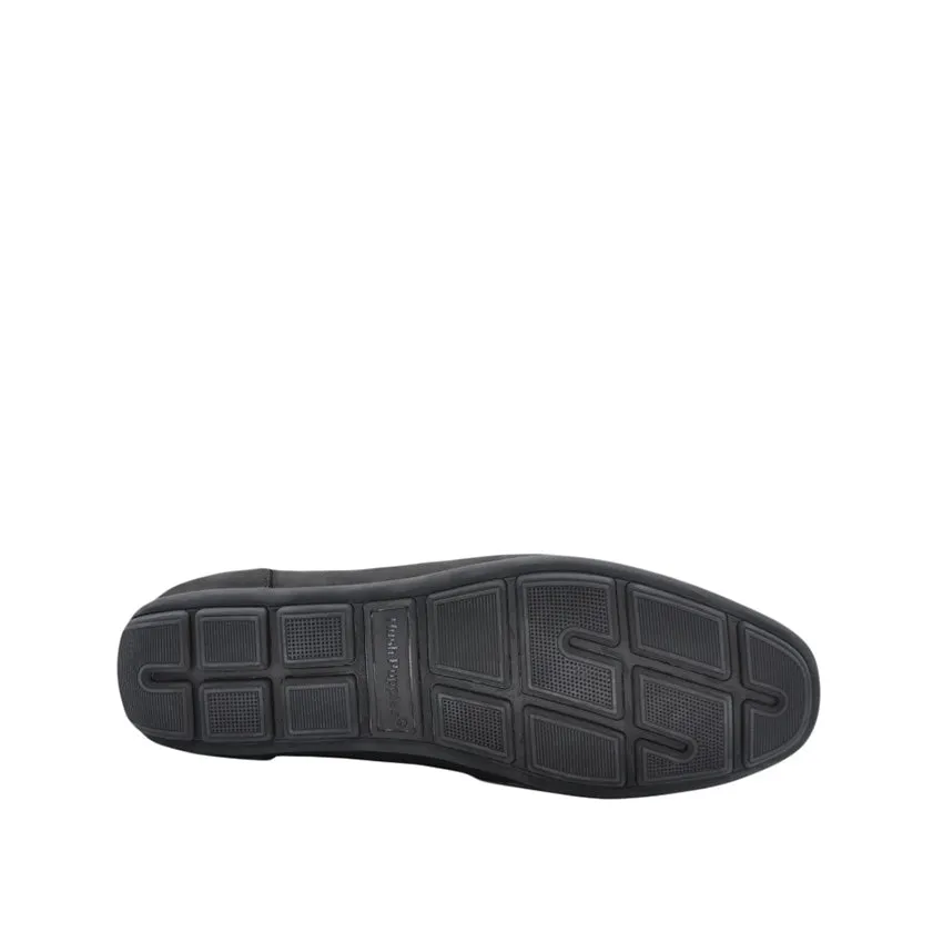 Claine Tie Men's Shoes - Black Nubuck