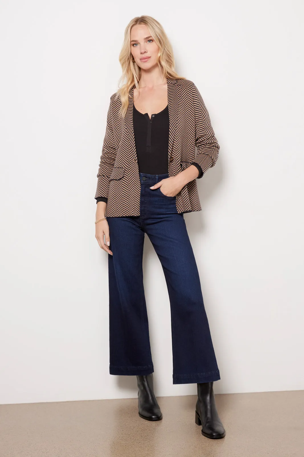 Cornelia Herringbone Blazer