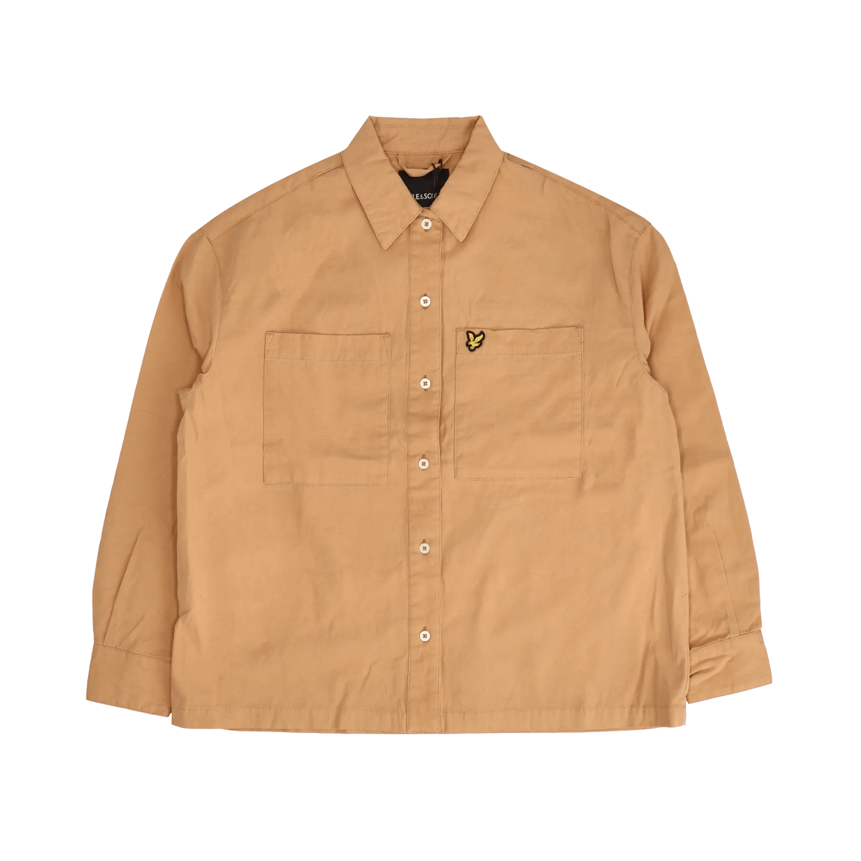 Cotton Canvas Shirt - Tan