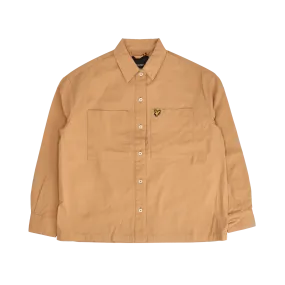 Cotton Canvas Shirt - Tan