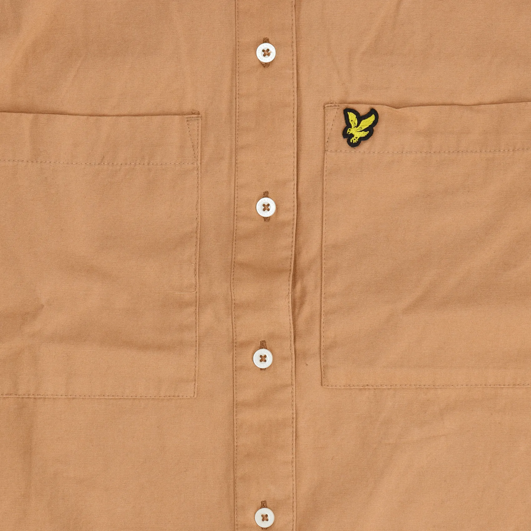 Cotton Canvas Shirt - Tan