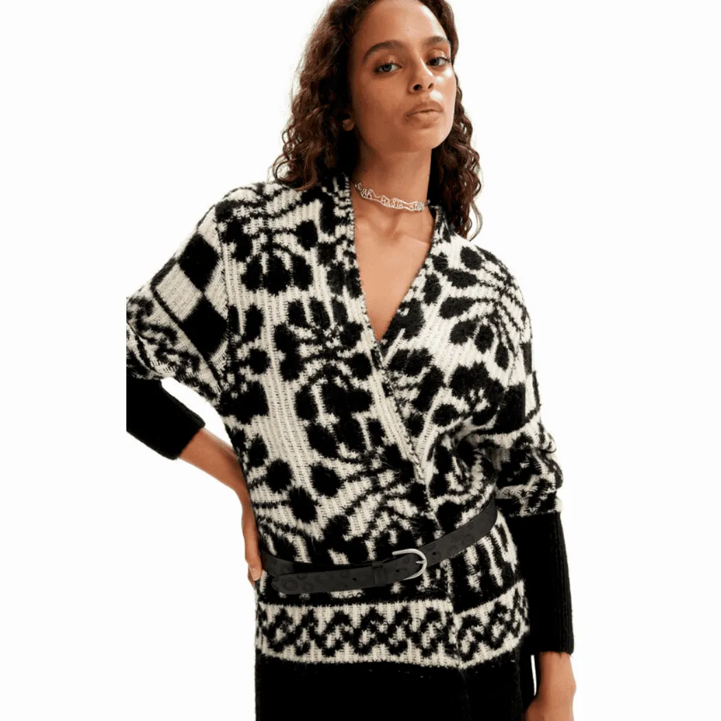 Desigual M. Christian Lacroix Oversize Long Cardigan