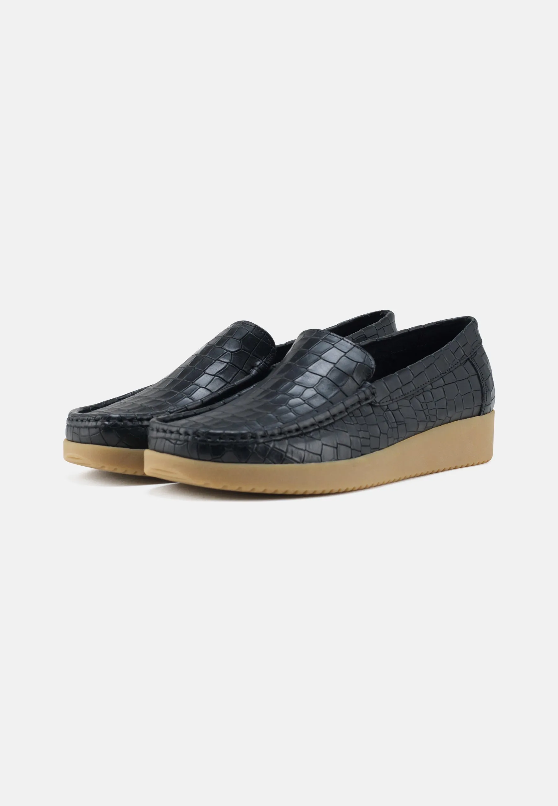 Elin Loafer Pull Up Leather - Black