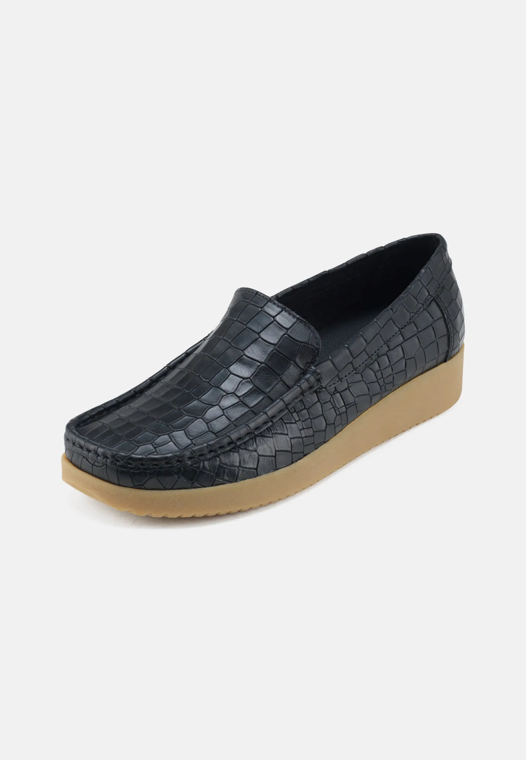 Elin Loafer Pull Up Leather - Black