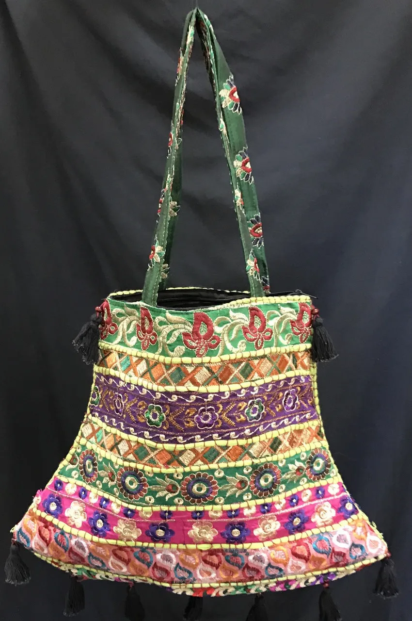 Embroidered Tote Bag- Medium