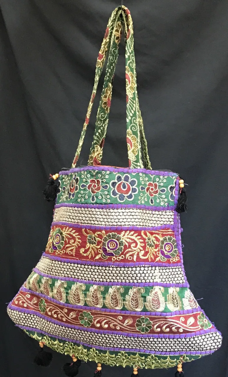 Embroidered Tote Bag- Medium