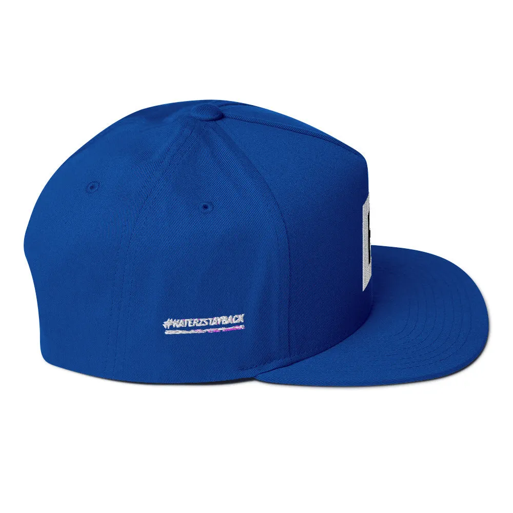 Flat Bill Cap (Blue)