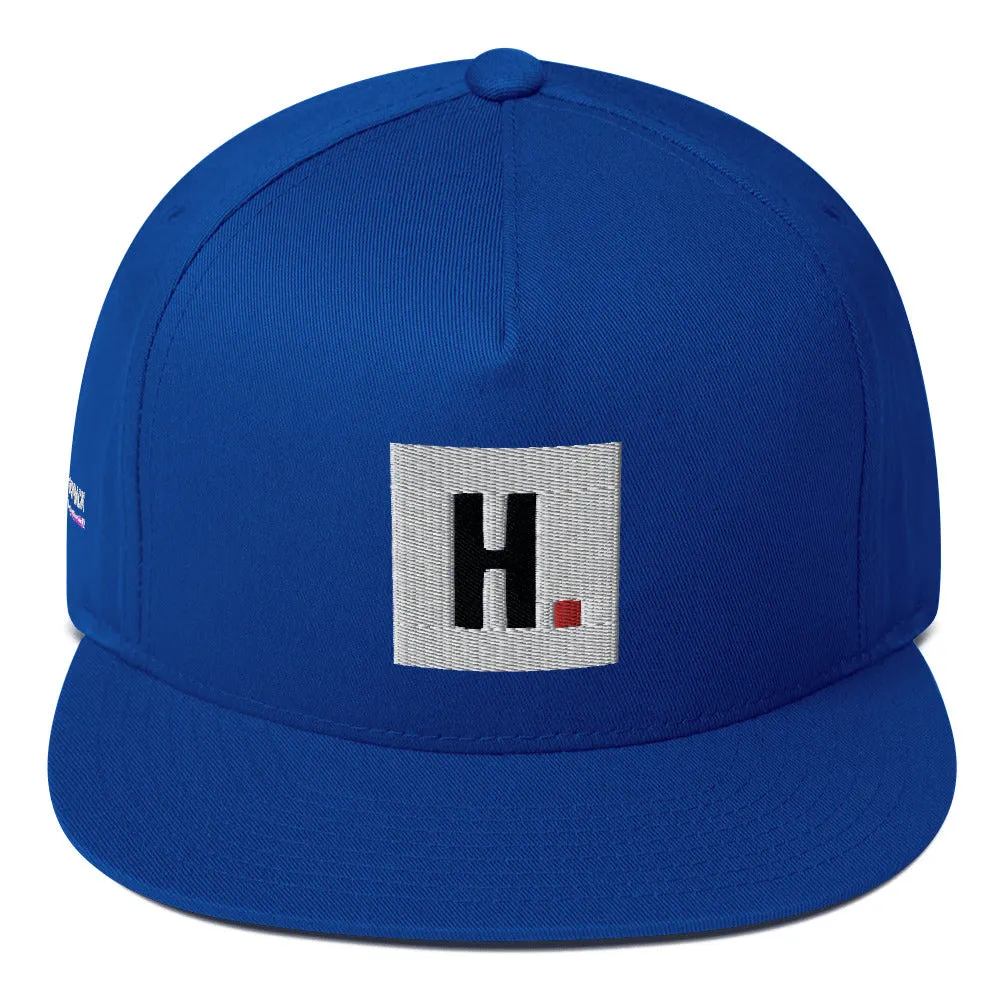 Flat Bill Cap (Blue)