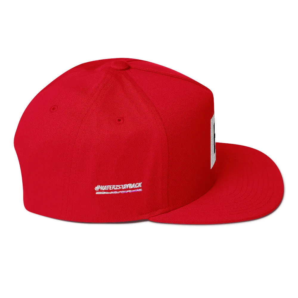 Flat Bill Cap (Red)