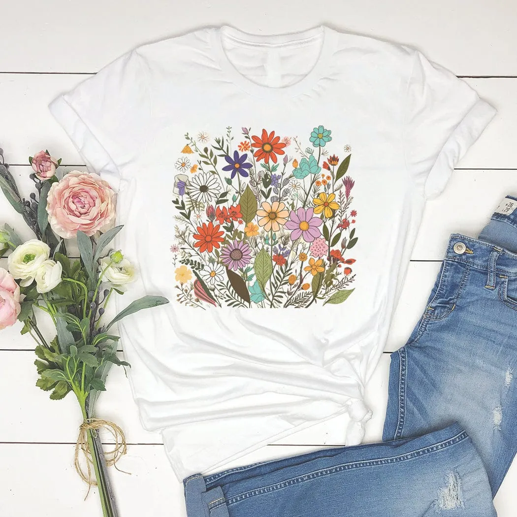 Floral Collection 3 Spring Graphic T-Shirt - SP403