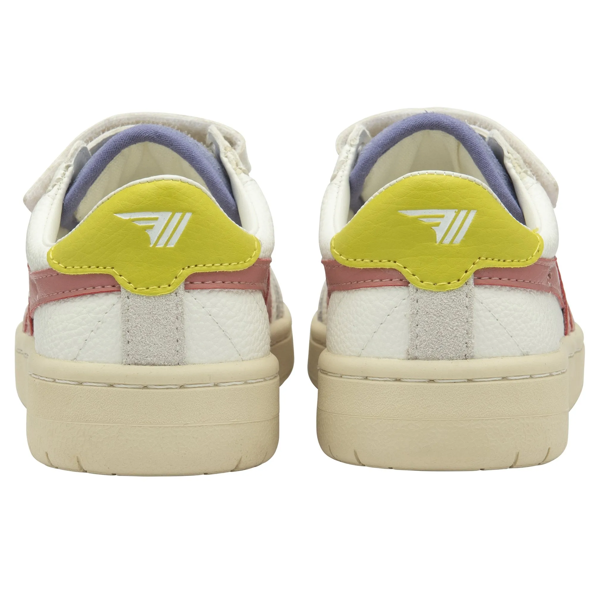 GOLA FALCON STRAP Blanc Rose Sneakers Baskets