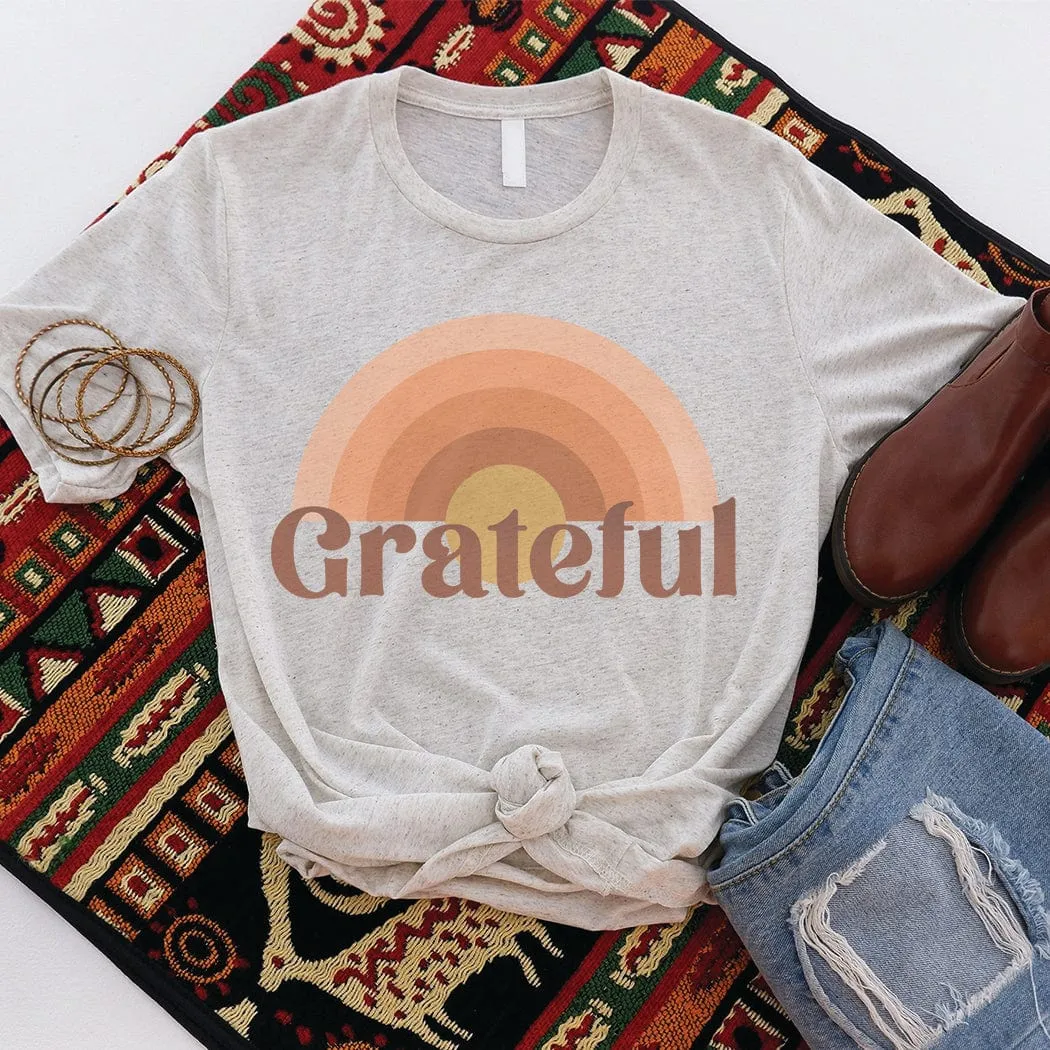 Grateful Fall Graphic T-Shirt - FA110