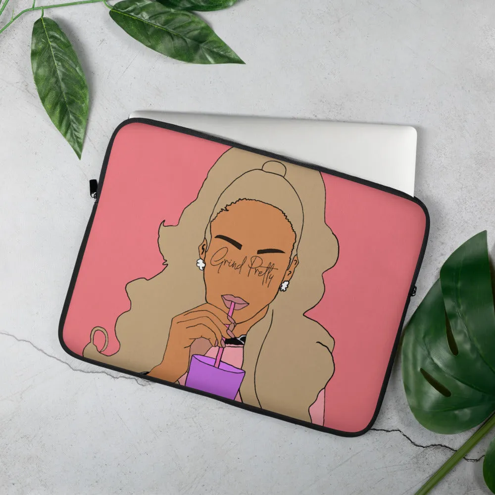 Grind Pretty Laptop Sleeve - Pretty Pony