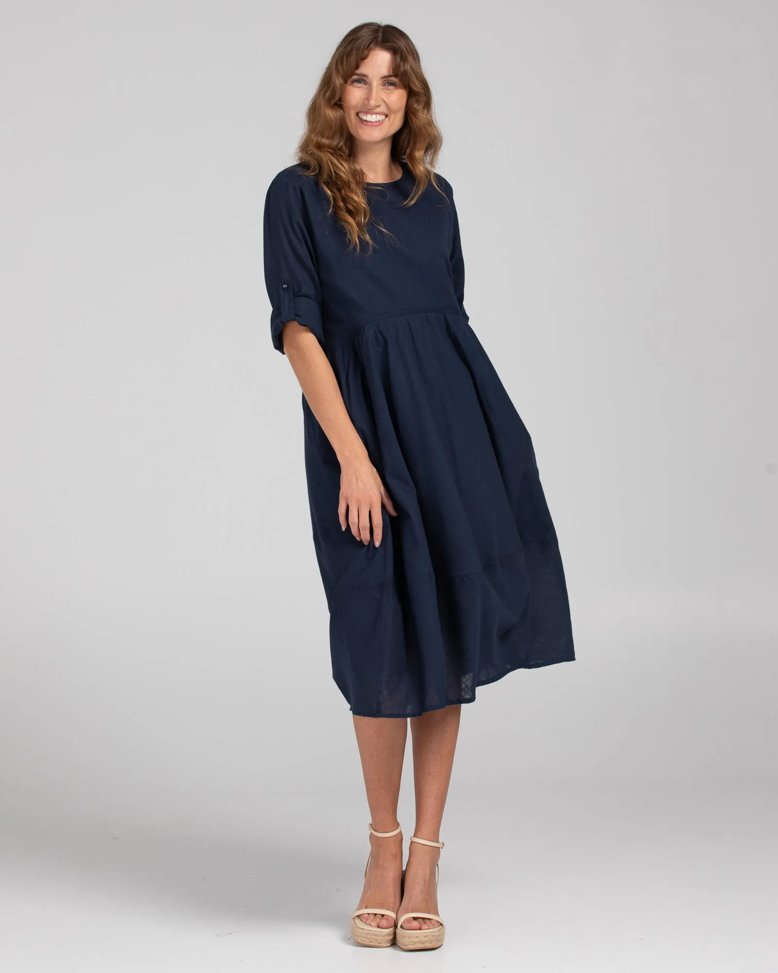 Guru Dress - Navy